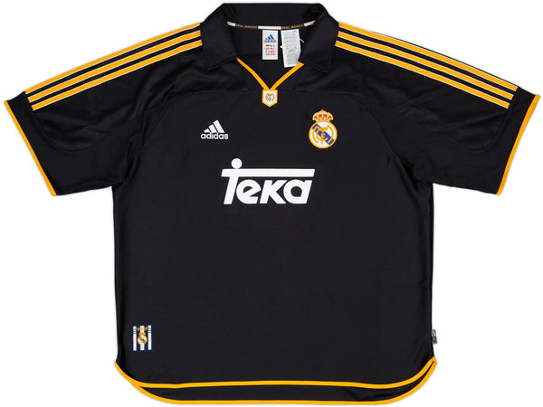 Retro 1999/00 Real Madrid Third Black Jersey